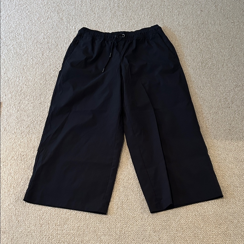 Athleta Black Midday mid rise poplin pant small petite - Picture 3 of 4